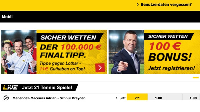 Bwin Registrierung