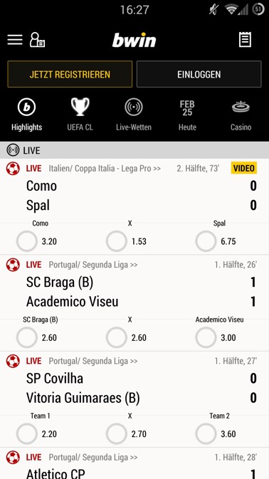 Bester bwin app login 2026